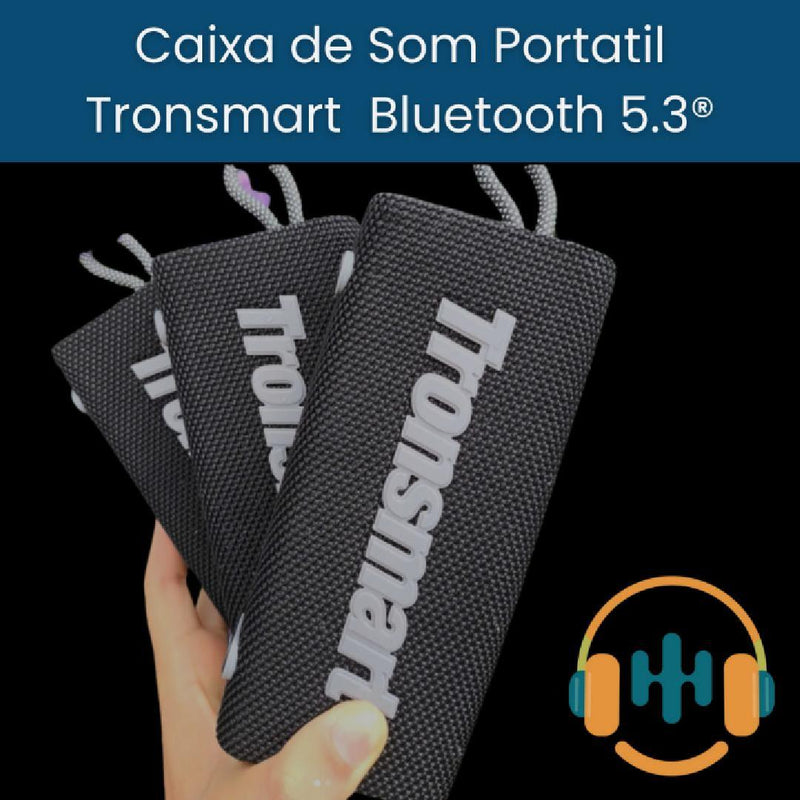 * Caixa de Som Portatil Tronsmart Trip - Bluetooth 5.3®