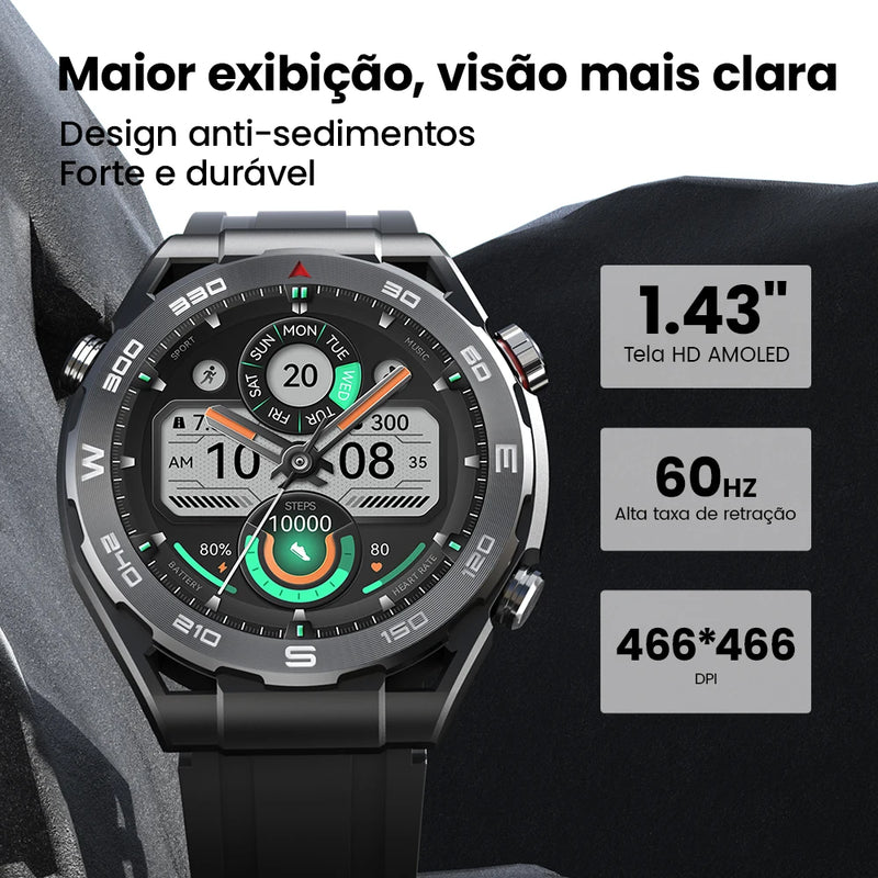 Relogio inteligente HAYLOU Watch R8 Smartwatch 1.43''
