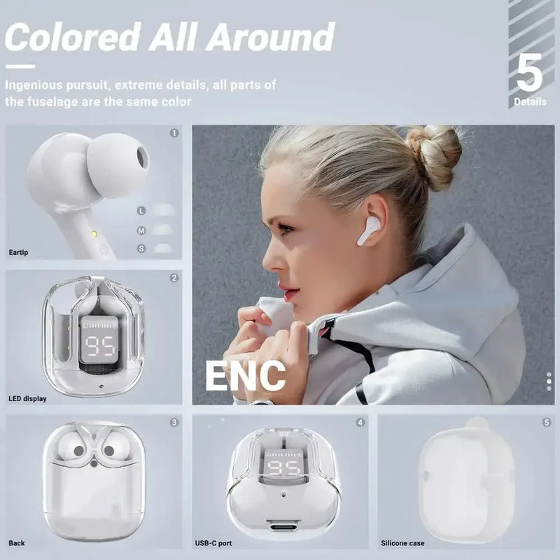 Fone de Ouvido BT30 Wireless Bluetooth